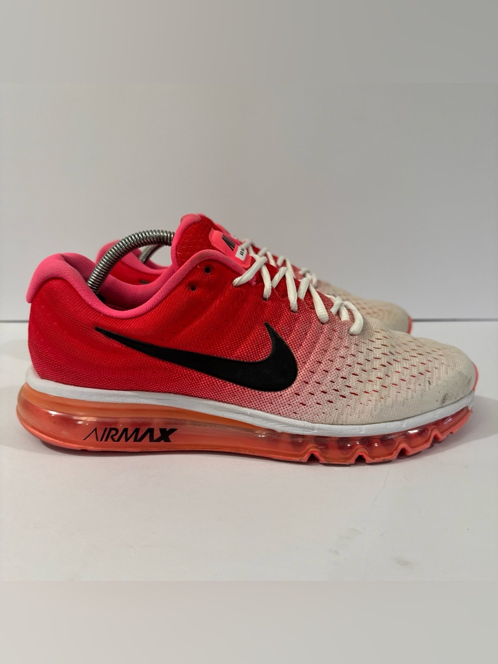 Womens Nike Air Max 2017 - Hot Punch - Size 12 - 849860 103